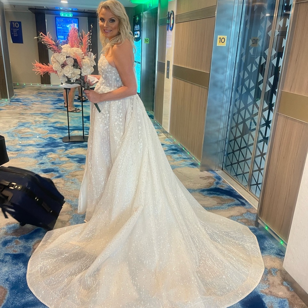 Celebrity Owned Wedding Dress - Picture 3 of 6